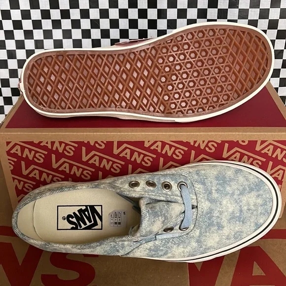 Vans Authentic Denim Destroy Winter Sky/Marshmallow WMNS sneakers - Picture 4 of 16
